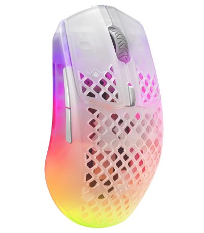 tasouq online shop uae SteelSeries Aerox 3 Wireless Ghost Mouse PC Components  dubai abudhabi ajman sharjah ecommerce fujairah rak uaq website shopping deals for sale price