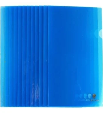 tasouq online shop uae Atlas Clear L Folder A4 12 pack Blue.webp Desk & Office Requisites Files & Folders dubai abudhabi ajman sharjah ecommerce fujairah rak uaq website shopping deals for sale price