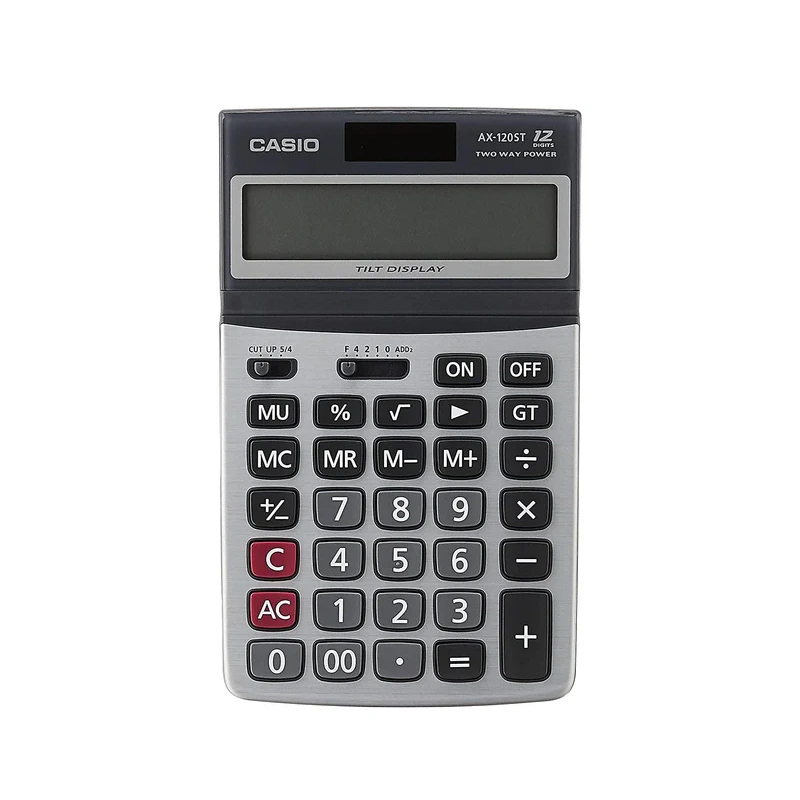 tasouq online shop uae Casio Calculator AX 120ST.webp Desk & Office Requisites Calculators dubai abudhabi ajman sharjah ecommerce fujairah rak uaq website shopping deals for sale price