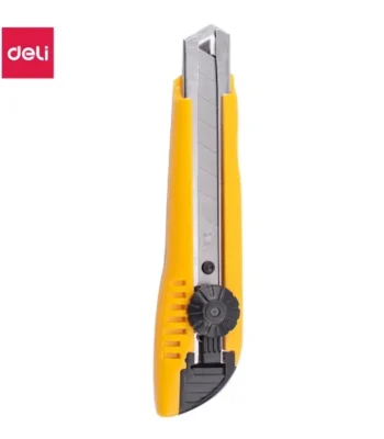 tasouq online shop uae DELI 2043 UTILITY KNIFE 18MM BLADE 100X18X0.5MM.webp Desk & Office Requisites Blades / Cutters dubai abudhabi ajman sharjah ecommerce fujairah rak uaq website shopping deals for sale price