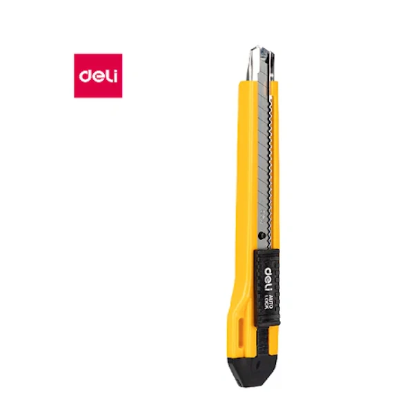 tasouq online shop uae Deli 2031 Utility Knife 9mm Blade SK5 80x9x0.4mm.webp Desk & Office Requisites Blades / Cutters dubai abudhabi ajman sharjah ecommerce fujairah rak uaq website shopping deals for sale price
