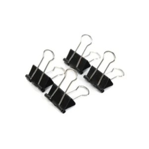 tasouq online shop uae Deluxe Black Binder Clips 32mm 12clips pack.webp Desk & Office Requisites Binder Clips dubai abudhabi ajman sharjah ecommerce fujairah rak uaq website shopping deals for sale price