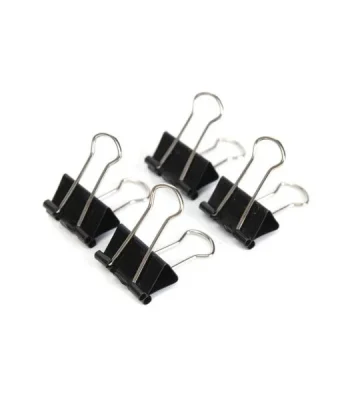 tasouq online shop uae Deluxe Black Binder Clips 32mm 12clips pack.webp Desk & Office Requisites Binder Clips dubai abudhabi ajman sharjah ecommerce fujairah rak uaq website shopping deals for sale price