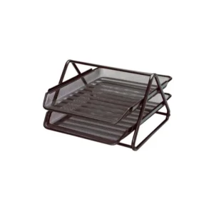 tasouq online shop uae Deluxe Metal Mesh 2 Tier Document Tray Black 2.webp Desk & Office Requisites Desktop Organisers dubai abudhabi ajman sharjah ecommerce fujairah rak uaq website shopping deals for sale price