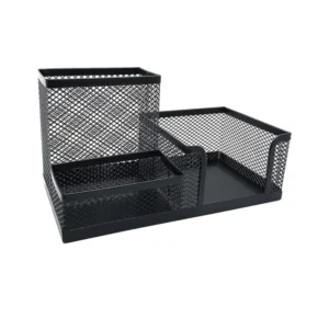 tasouq online shop uae Deluxe Metal Mesh Desktop Organizer Black.webp Desk & Office Requisites Desktop Organisers dubai abudhabi ajman sharjah ecommerce fujairah rak uaq website shopping deals for sale price