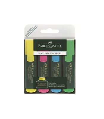 tasouq online shop uae Faber Castell Highlighter Assorted 4 pack.webp Desk & Office Requisites Highlighter dubai abudhabi ajman sharjah ecommerce fujairah rak uaq website shopping deals for sale price