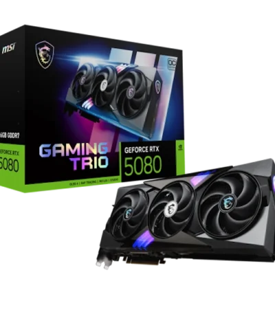 tasouq online shop uae Nvidia GeForce RTX 5080 16 GB GDDR7 MSI Gaming TRIO OC.webp Computers & Laptops Graphic Card dubai abudhabi ajman sharjah ecommerce fujairah rak uaq website shopping deals for sale price