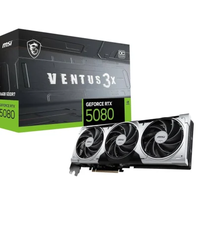 tasouq online shop uae Nvidia GeForce RTX 5080 16 GB GDDR7 MSI Ventus 3X OC Plus.webp Computers & Laptops Graphic Card dubai abudhabi ajman sharjah ecommerce fujairah rak uaq website shopping deals for sale price