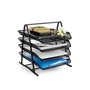 tasouq online shop uae Partner Metal Mesh 4 Tier Document Tray Black 2.webp Desk & Office Requisites Desktop Organisers dubai abudhabi ajman sharjah ecommerce fujairah rak uaq website shopping deals for sale price