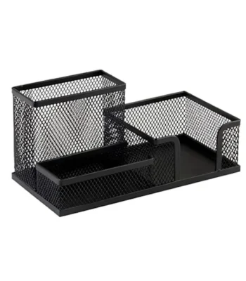 tasouq online shop uae Partner Metal Mesh Desktop Organizer Black.webp Desk & Office Requisites Desktop Organisers dubai abudhabi ajman sharjah ecommerce fujairah rak uaq website shopping deals for sale price