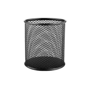 tasouq online shop uae Partner Metal Mesh Pen Holder Round Black.webp Desk & Office Requisites Pen Holder dubai abudhabi ajman sharjah ecommerce fujairah rak uaq website shopping deals for sale price