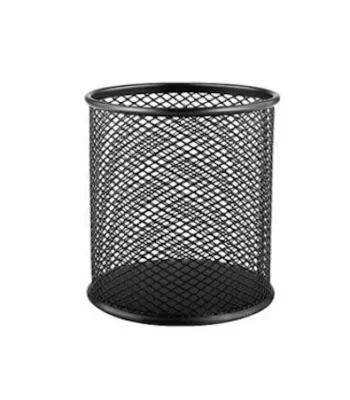 tasouq online shop uae Partner Metal Mesh Pen Holder Round Black.webp Desk & Office Requisites Pen Holder dubai abudhabi ajman sharjah ecommerce fujairah rak uaq website shopping deals for sale price