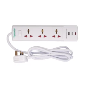 tasouq online shop uae Terminator Multipin Extension 3 socket 2USB.webp Tools & Improvements Electricals dubai abudhabi ajman sharjah ecommerce fujairah rak uaq website shopping deals for sale price