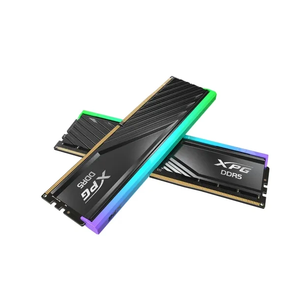 tasouq online shop uae 64GB 32x2 6000 MT s DDR5 RAM CL30 AMD EXPO Intel XMP XPG Lancer Blade RGB Black.webp Computers & Laptops Memory dubai abudhabi ajman sharjah ecommerce fujairah rak uaq website shopping deals for sale price