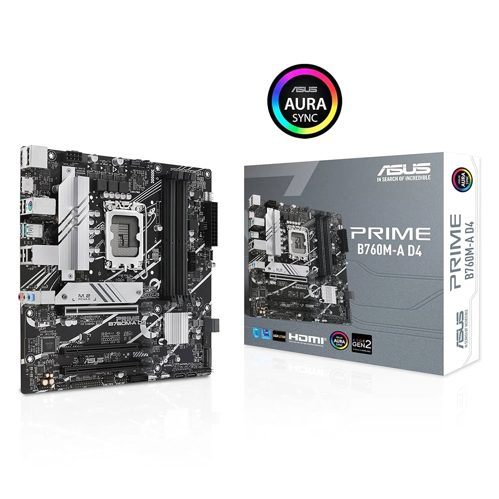 tasouq online shop uae Asus Prime B760M A DDR4 Intel 12th 13th 14th Gen LGA 1700 Motherboard 90MB1D00 M0EA.webp Computers & Laptops Chipset dubai abudhabi ajman sharjah ecommerce fujairah rak uaq website shopping deals for sale price