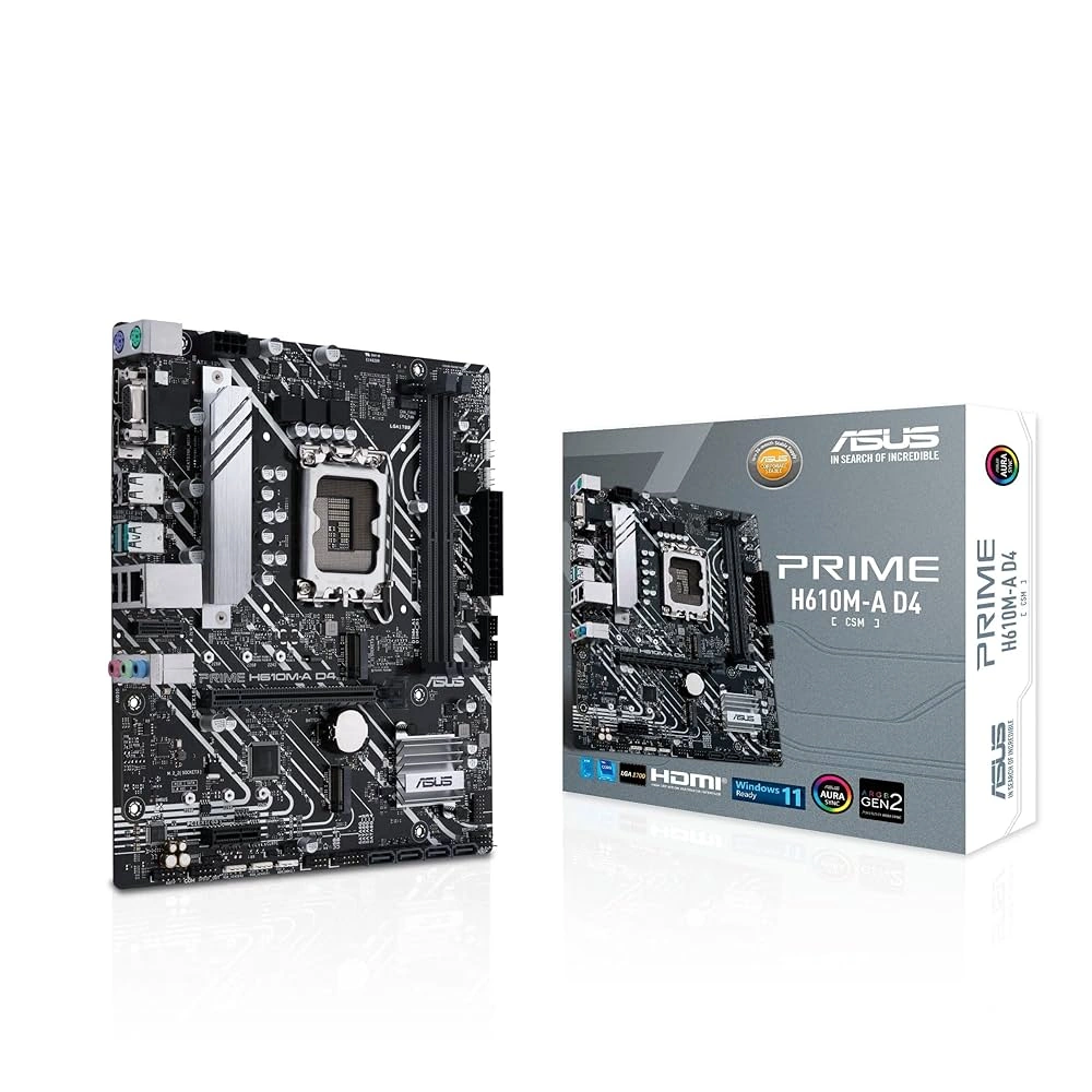 tasouq online shop uae Asus Prime H610M A WIFI D4 LGA 1700 DDR4 Micro ATX Motherboard.webp Computers & Laptops Chipset dubai abudhabi ajman sharjah ecommerce fujairah rak uaq website shopping deals for sale price