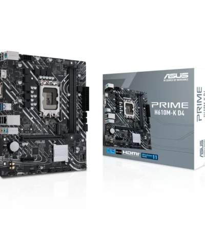 tasouq online shop uae Asus Prime H610M K D4 LGA 1700 mic ATX motherboard with DDR4 PCIe 4.0 M.2 slot 90MB1A10 M0EAY0.webp Computers & Laptops Chipset dubai abudhabi ajman sharjah ecommerce fujairah rak uaq website shopping deals for sale price