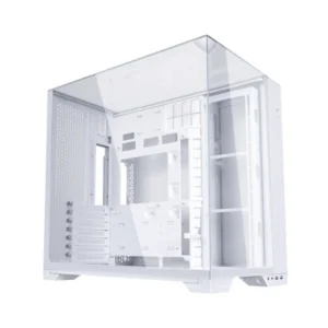 tasouq online shop uae LIAN LI O11 Vision Compact Dual Chamber Dual Top Panels Glass Mesh 11 Fans White.webp Computers & Laptops ATX Case dubai abudhabi ajman sharjah ecommerce fujairah rak uaq website shopping deals for sale price