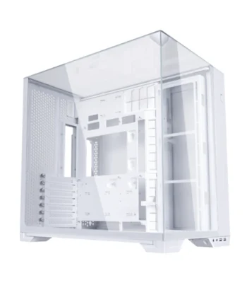 tasouq online shop uae LIAN LI O11 Vision Compact Dual Chamber Dual Top Panels Glass Mesh 11 Fans White.webp Computers & Laptops ATX Case dubai abudhabi ajman sharjah ecommerce fujairah rak uaq website shopping deals for sale price