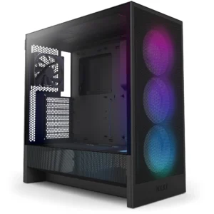 tasouq online shop uae NZXT H5 Flow 2024 Mid Tower PC Case Black RGB.webp Computers & Laptops ATX Case dubai abudhabi ajman sharjah ecommerce fujairah rak uaq website shopping deals for sale price