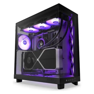 tasouq online shop uae NZXT H6 Flow Dual Chamber PC Case Black RGB.webp Computers & Laptops Computer Cases dubai abudhabi ajman sharjah ecommerce fujairah rak uaq website shopping deals for sale price