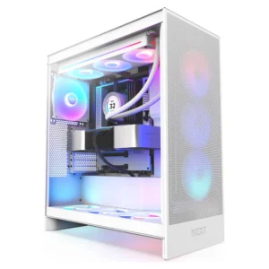 tasouq online shop uae NZXT H7 2024 Flow ATX Mid Tower Gaming Case White RGB.webp Computers & Laptops Computer Cases dubai abudhabi ajman sharjah ecommerce fujairah rak uaq website shopping deals for sale price