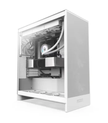 tasouq online shop uae NZXT H7 2024 Flow ATX Mid Tower Gaming Case White non RGB.webp Computers & Laptops Computer Cases dubai abudhabi ajman sharjah ecommerce fujairah rak uaq website shopping deals for sale price