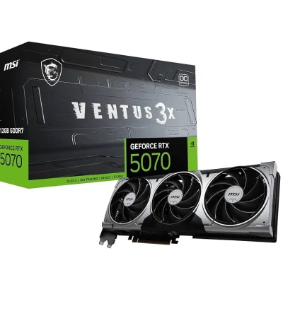 tasouq online shop uae Nvidia GeForce RTX 5070 12GB MSI Ventus 3X.webp Computers & Laptops Graphic Card dubai abudhabi ajman sharjah ecommerce fujairah rak uaq website shopping deals for sale price