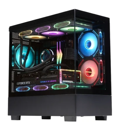 tasouq online shop uae WJ Coolman Blade Micro ATX Elite 3F ARGB PC Case Black.webp Computers & Laptops ATX Case dubai abudhabi ajman sharjah ecommerce fujairah rak uaq website shopping deals for sale price