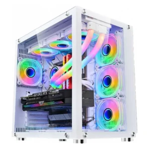 tasouq online shop uae WJ Coolman ROBIN ATX Gaming Case With 7 ARGB Fans White WJ CM ROBINII W 2.webp Computers & Laptops ATX Case dubai abudhabi ajman sharjah ecommerce fujairah rak uaq website shopping deals for sale price