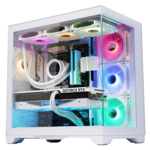tasouq online shop uae WJ Coolman Robin 2 PRO PC Case 7 ARGB Fans White.webp Computers & Laptops ATX Case dubai abudhabi ajman sharjah ecommerce fujairah rak uaq website shopping deals for sale price