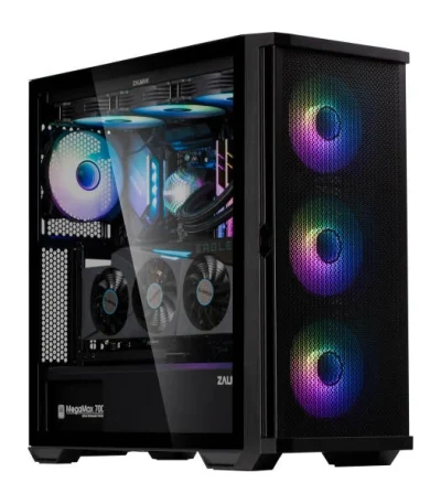 tasouq online shop uae Zalman Z10 Duo Gaming PC Case ATX 4x120mm Black.webp Computers & Laptops ATX Case dubai abudhabi ajman sharjah ecommerce fujairah rak uaq website shopping deals for sale price