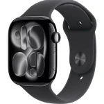tasouq online shop uae Apple Watch Series 11 GPS 46mm Jet Black Aluminium Case with Black Sport Band ML 1   dubai abudhabi ajman sharjah ecommerce fujairah rak uaq website shopping deals for sale price